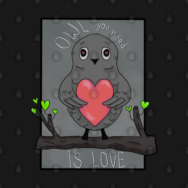 Owl you need is love by Antiope