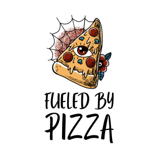 Fueled By Pizza Demon Eye T-Shirt