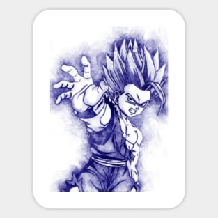 Super Saiyan 5 Gohan Sticker for Sale by uchiha-punx