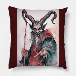 Krampus Night Pillow