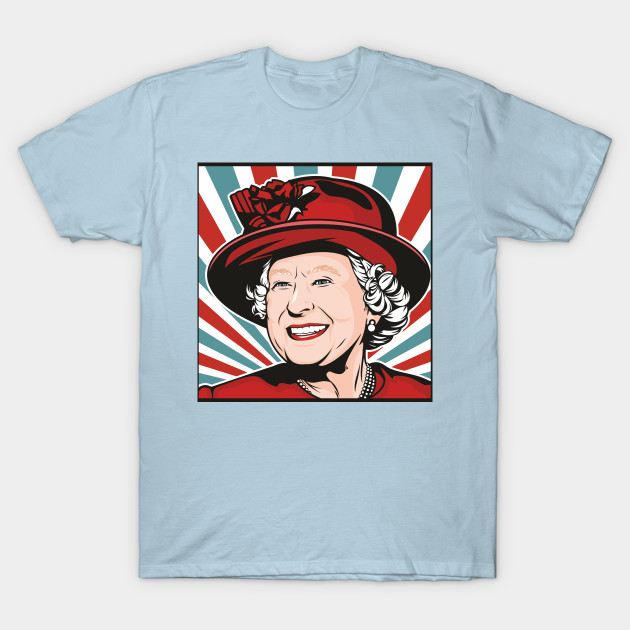 Disover HRH Queen Elizabeth II - Queen Elizabeth - T-Shirt