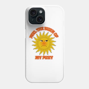 Angry Sun Phone Case