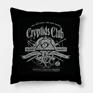 Cryptids Club Pillow