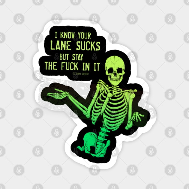 Do Us All A Favor Magnet by Tommy Devoid