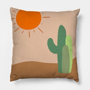 Boho Cactuses Pillow