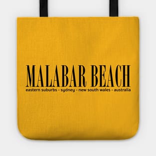 Malabar Beach address Tote