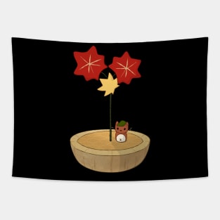 Tanuki Bobble Tapestry