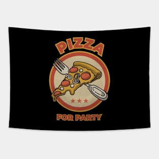 Pizza for party! Tapestry