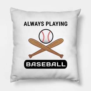Cool Baseball Design Pillow