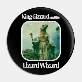 Lizard Wizard Shirt Pin