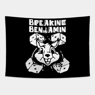 breaking benjamin and the rabbit Tapestry