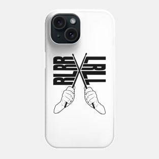 Paradiddle (RLRR LRLL) Fan Phone Case