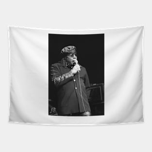 Rick James BW Photograph Tapestry