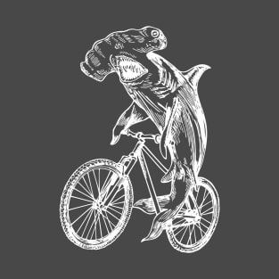 SEEMBO Hammerhead Shark Cycling Bicycle Biking Cyclist Bike T-Shirt