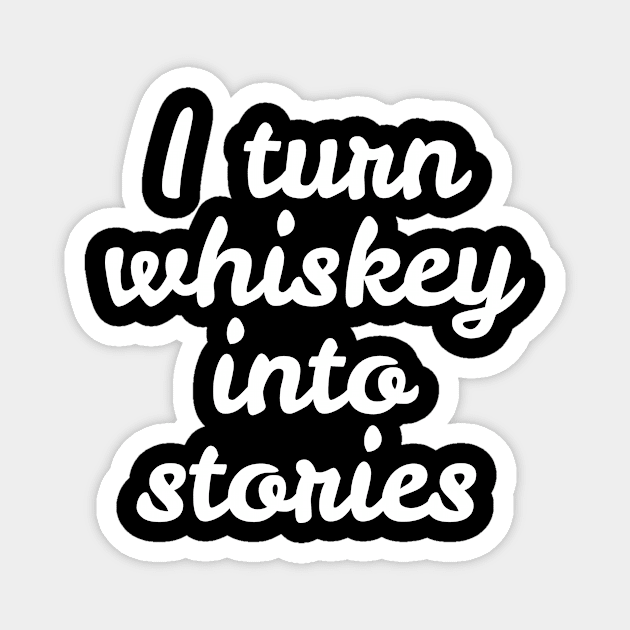 Whiskey Stories, Writer Magnet by blacklines