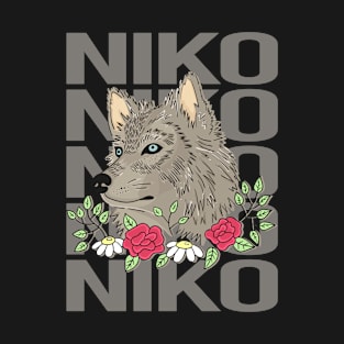 Wolf Head - Niko Name T-Shirt