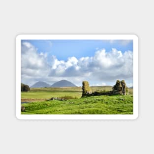 The ruins of Finlaggan on Islay, Scotland Magnet