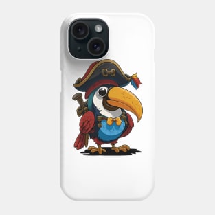 Toucan Pirate #7 Phone Case