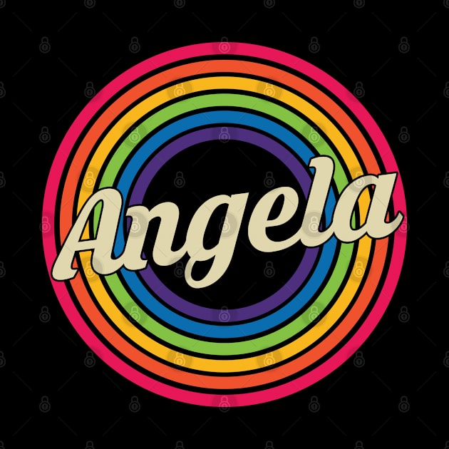 Angela - Retro Rainbow Style by MaydenArt