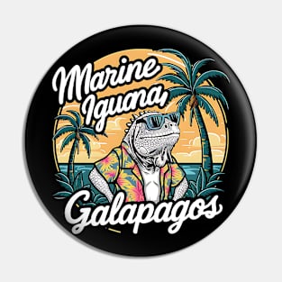 Galapagos marine iguana always enjoy summer Pin