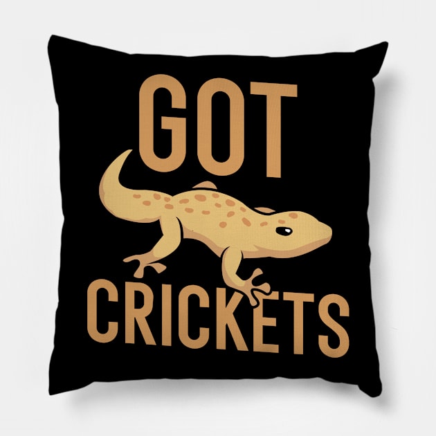 Got crickets Pillow by maxcode