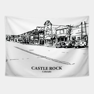Castle Rock - Colorado Tapestry