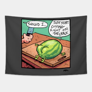 Rude Watermelon Tapestry