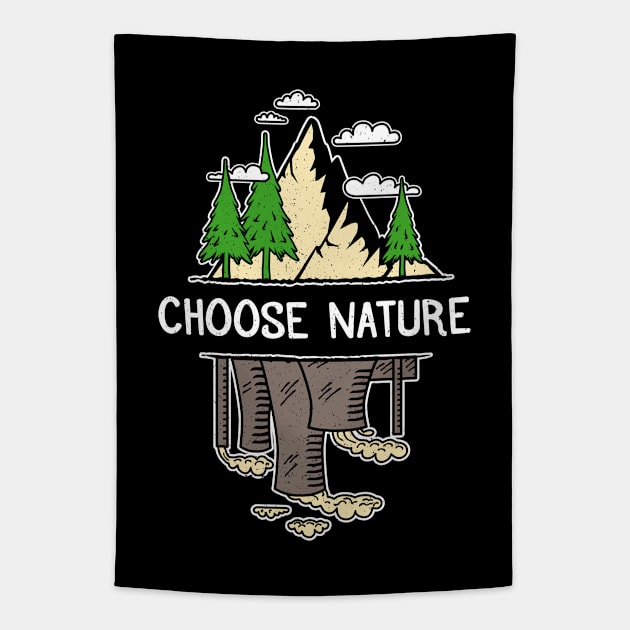 Environmental Activist - Choose Nature Tapestry by bangtees