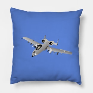 American A-10 Warthog Jet Aircraft Pillow