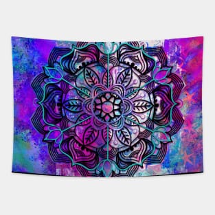 Unicorn Mandala Streak Tapestry