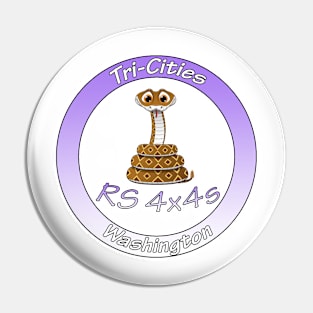 RS 4x4s Round Logo Pin