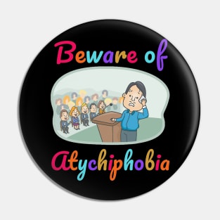 atychiphobia Pin