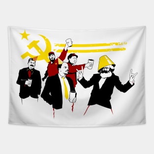 The comunism of party Tapestry