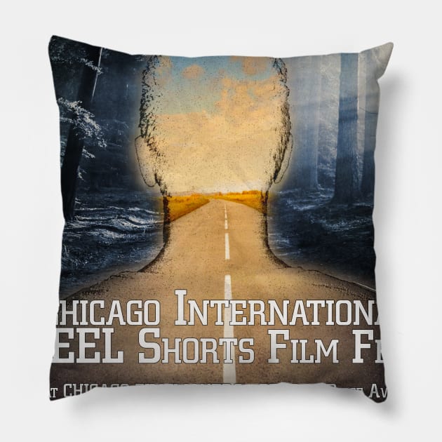 Chicago International REEL Shorts Poster Pillow by ChicagoREELShorts