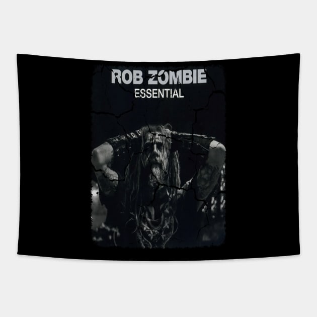 rob zombieeee crack vintage Tapestry by firuyee.official.designs