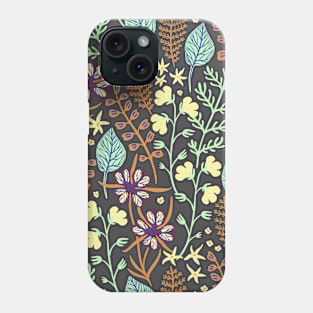 colorful simple flower pattern Phone Case