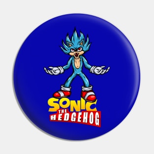 super sonic the hedgehog Pin