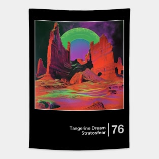 Stratosfear / Minimal Style Graphic Design Artwork Tapestry