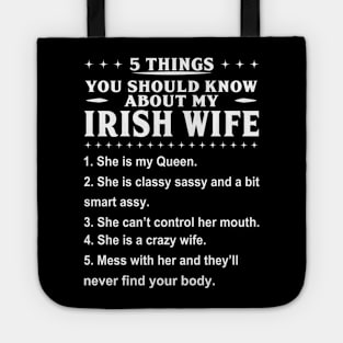 5 Things Irish Wife Tote