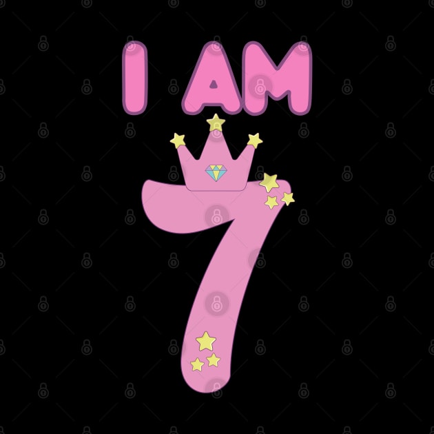 I Am 7 by HobbyAndArt