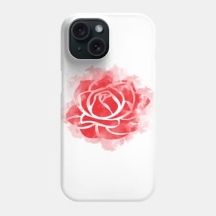 Rose Watercolor Painting Phone Case