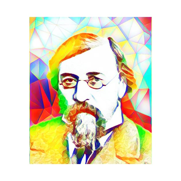 Nikolay Chernyshevsky Colourful Portrait | Nikolay Chernyshevsky Artwork 11 by JustLit