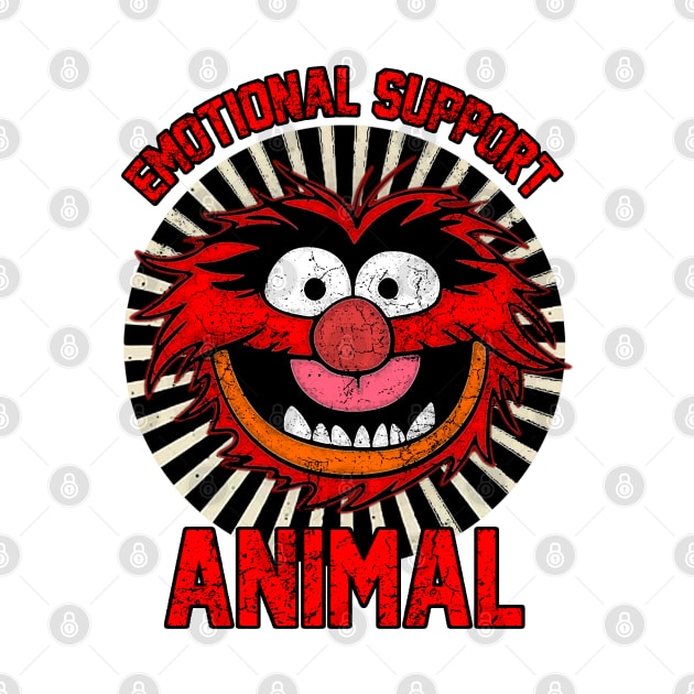 Muppets Emotional Support Animal by MATERAZEKA