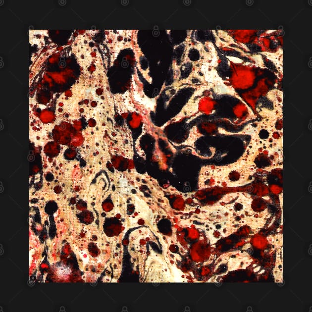 Dark abstract marble texture flowing fluid art by FLOWING COLORS