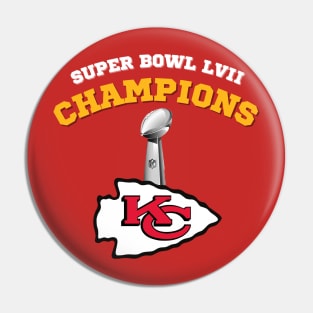 Chiefs Superbowl 2023 Champions Pin