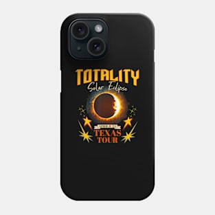 Path To Totality Total Solar Eclipse 2024 Texas Tour Phone Case