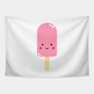 Pink Kawaii Ice Pop Tapestry