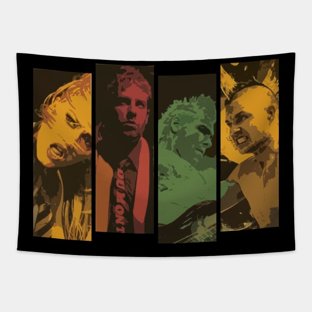 No Doubt Color Fanart Tapestry by eon.kaus