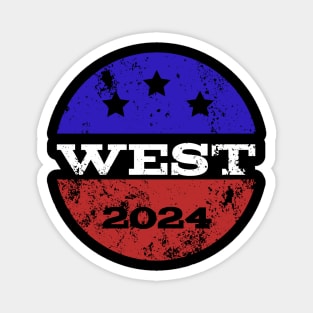 West 2024 for president Magnet