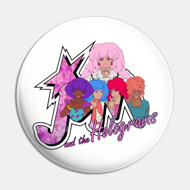 Love - Jem and the Holograms by BraePrint Pin by Braeprint